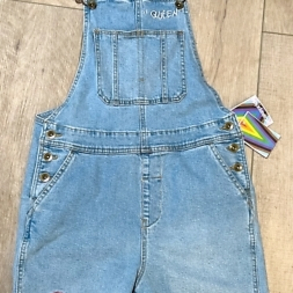 Kids Denim Overalls - Picture 2 of 9